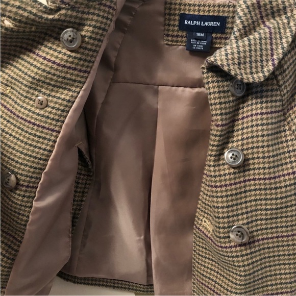 Ralph Lauren Kids - Tweed Capelet - Picture 2 of 5